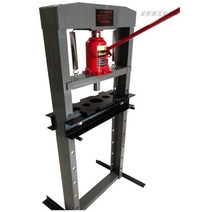 유압프레스 수동 베어링 프레스 압착 펀칭기 압축, 110 랙 + 20톤 상단