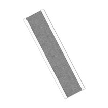 3M 427 실버 알루미늄 호일 테이프 너비 2.5cm(1인치) x 길이 20.3cm(8인치) 직사각형(100개 팩), 한개옵션0