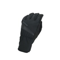 라이딩장갑 자전거용장갑 SEALSKINZ 유니 방수 전천후 사이클 장갑 블랙 미디엄, Large