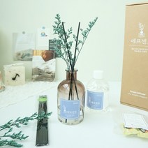 에프센트 백화점 디퓨저 3+1 선물세트 천연 곡물 실내 방향제 이사 집들이 선물, 미스티그린 프리저브드, 러블리피치