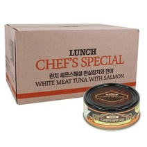 드림펫 런치 셰프스페셜 참치&연어, 80g, 24개입, 24개