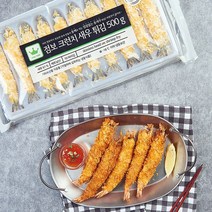 킹푸드 점보 크런치 새우튀김 500g 홀딱새우 헤드온새우 왕새우, 1팩