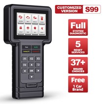자동차키프로그램 오토키프로그램 THINKCAR-ThinkScan S99 OBD2 스캐너 전체 시스템 진단 오일/브레이크/SAS/ETS/DPF 자동차 스캐너 도구 벤츠용, 01 thinkscan s99