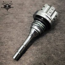 오일 스키머 유수분리기 식용유 기름 제거 처리기 오토바이 엔진 딥 스틱 딥스틱 나사, 회색