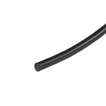 uxcell 실리콘 튜브 3mm 내경 x5mm 외경 1.5M 플렉시블 실리콘 고무 튜브 에어 호스 워터 파이프 펌프 트랜스퍼 용 블랙