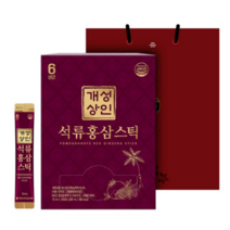 개성상인 석류홍삼스틱 100개입 + 쇼핑백, 1000ml, 5세트