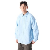 스파오 오버핏 옥스포드 셔츠_SPYWE23C51