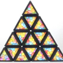 건사이언스 SA 피라미드 보로노이 빛상자 (6인 세트) 과학실험키트