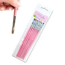 공예용 둥근봉 세필붓 베이킹 도트봉 도구 붓, 도구붓8종