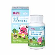 키누 핑크퐁 키즈 츄어블 초유 60g, 1개