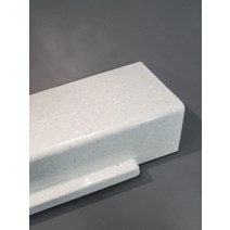 BMC 인조대리석 도어씰 55X80X800 도어실 문지방 문귀틀 인테리어 자재 (스노우 컬러), 1개
