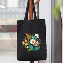 프랑스자수 가방 DIY 에코백 만들기 패키지 키트 취미, J
