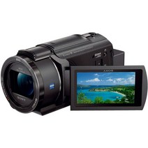 소니 핸디캠 FDR-AX45 캠코더 4K 64GB 20배 광학 블랙, 본체(블랙)
