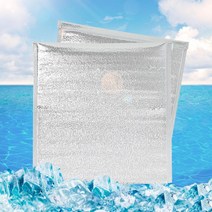 (GTS53625)간편 접착식 은박 보냉봉투 50p세트 보냉팩 40cmx40cm, 상세페이지 참조, 상세페이지 참조