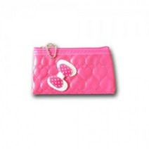 ISHOPING 미니 리본 지갑 동전 파우치 케이스