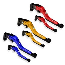 바이커스 혼다 CBR125 2012-2019 튜닝 조절식 브레이크레버 폴딩, 레드, 1개