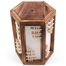 전통 창문살 육각등갓 주점장식 전통소품 등갓 창살