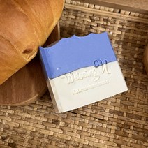 위빙유펫케어 늘솝 Signature 스카이블루 민감 가려움증 강아지목욕비누, 1개, 100~110g