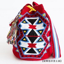 모칠라백 니트백 와유백 핸드메이드 케이티 손뜨개 가방 콜롬비아 원주민