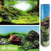 올펫몰 백스크린 양면 49X90cm 수족관배경 어항배경 C526150