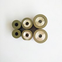 CBN 수지 본드 내부 그라인딩 휠 100% 질화 붕소 원형 스테인레스 고속 스틸 티타늄 합금, 02 D10 T15 H3
