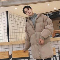 가바바 남성 겨울 롱패딩 깔끔하고 시크하게 입을 수 있는 스타일 깊숙한 주머니 손목 밴딩 터틀넥 후드 데일리 패딩점퍼 G40626