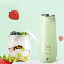 휴대용 미니 요구르트 컨테이너 220V 발효 기계 전기 주전자 자동 메이커 스테인레스 스틸, 01 WHITE_03 AU