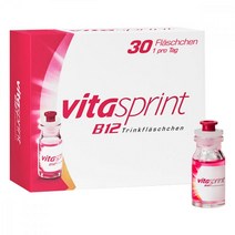 [독일 내수 정품](비타스프린트)VITASPRINT B12 Trinkfläschchen 30St