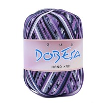 마마니트 인견튜브사 가방실 핸들커버실 도베사, 128 퍼플그레이Mix