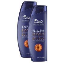헤드앤숄더 클리니컬 스트렝스 건성 두피 비듬 샴푸 400ml 2개