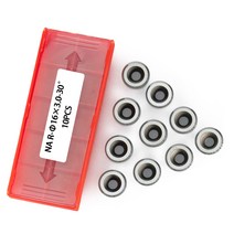 Negative Angle 16mm Round Carbide Inserts Cutters Knives Blades 16×3.0mm 30°for Woodworking Lathe, 한개옵션0