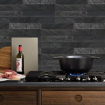 손쉽게 붙이는 리얼스톤타일 접착식 스티커 천연석 스톤타일, 레베