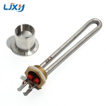 LJXH 1.0 quot보일러 히터/워터 디스펜서 용 전기 발열체 DN25/32mm 히터 110V/220V 700W/1000W/1500W, [02] 220V, [02] 1KW150L DN25 201SS, [04] as picture