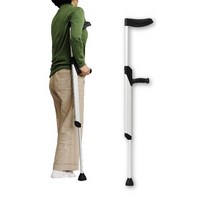 애미꾸미실버 사용이 편리하고 가볍고 튼튼한 알루미늄 목발, 실버E 목발/DH-107