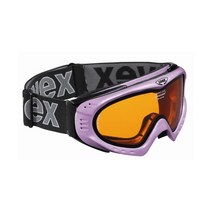 우벡스 UVEX F2 스키 고글 메탈릭 핑크 원사이즈 남여공용