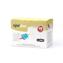 3Q 슈퍼클린 KF80 1P 방역 덴탈형 마스크 50매 초소형, 3Q 슈퍼클린 KF80 1P(50매)-초소