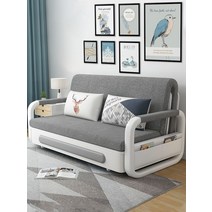 이케아 수납형 접이식 소파 베드 쇼파 침대 매그라운지 데이베드, 1.5m-스펀지타입-(저장물)