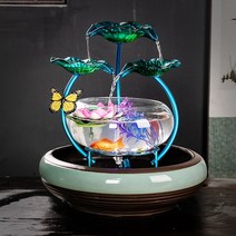 엔틱 가정용 실내 분수대 인공폭포 가습기 빈티지소품, AS