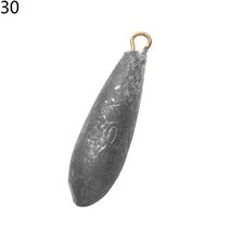 해루질 10g/15g/20g/30g/40g/50g 물방울 리드 무게 낚시 싱커 액세서리 태클 도구 장비, 04 30g