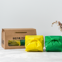 [김부자푸드] 선물용 다과 수제 찹쌀 김부각 선물세트 2개입 110g x2, 랜덤색지선물포장 (110gx2))