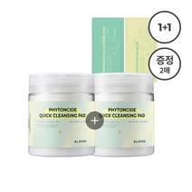 클라뷰 피톤치드 퀵 클렌징 패드 380ml 2개, 1+1