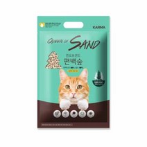 퀸오브샌드 두부 모래 편백숲 1.5kg 1박스 4개입/고양이모래/고양이두부모래/두부모래/모래/배변용모래/고