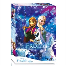 메탈 홀로그램 겨울왕국 직소퍼즐 800PCS 퍼즐, 단품-800pcs