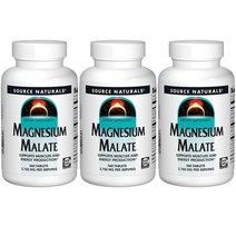 소스내츄럴스 마그네슘 말레이트 1250mg 타블렛, 360개입, 3개