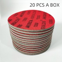 자동차창문수리 자동차창문수리도구 핀란드 미르카 6 인치 150mm 스폰지 사포 라운드 자체 접착 플로킹 자, 02 600 grit_01 1 pcs
