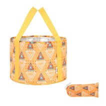 써니네 초간편 휴대용 족욕기 12 단열재 노란색 삼각형 30 x 20 cm 1개