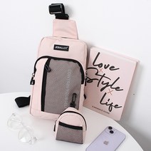 더스위츠 밀피 슬링 백 여행 학생 학교 학원 가방 여권 운동 캐주얼 메신져 미니