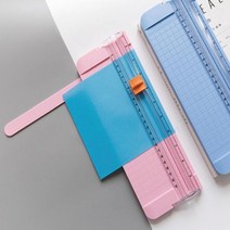 휴대용 A5 재단기 페이퍼 사진재단 컷팅기, 그린
