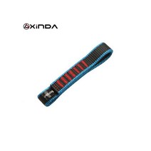 Xinda 야외 암벽 등반 벨트 지원 보호 슬링 고강도 착용 가능한 폴리 에스테르 벨트 Moutaineering 장비 키, 02 Blue-11cm