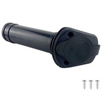 조정 보트 카약 360 회전 플라스틱 낚싯대 홀더 나일론 낚시 지원 막대 커버 고무, 없음, 한개옵션0